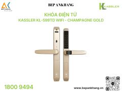 Khóa điện tử Kassler KL-599TD Wifi - Champagne Gold
